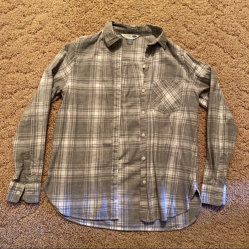 ‼️Old Navy Plaid Flannel Shirt‼️